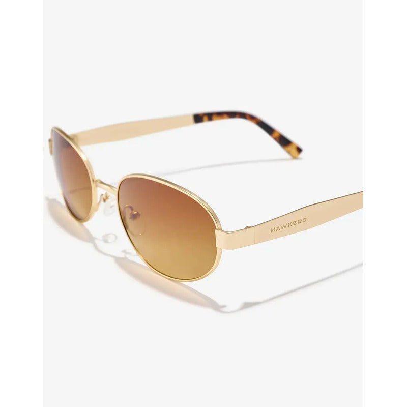 Lentes De Sol - Hawkers - Electra - Marrón Dorado Dorado/carey