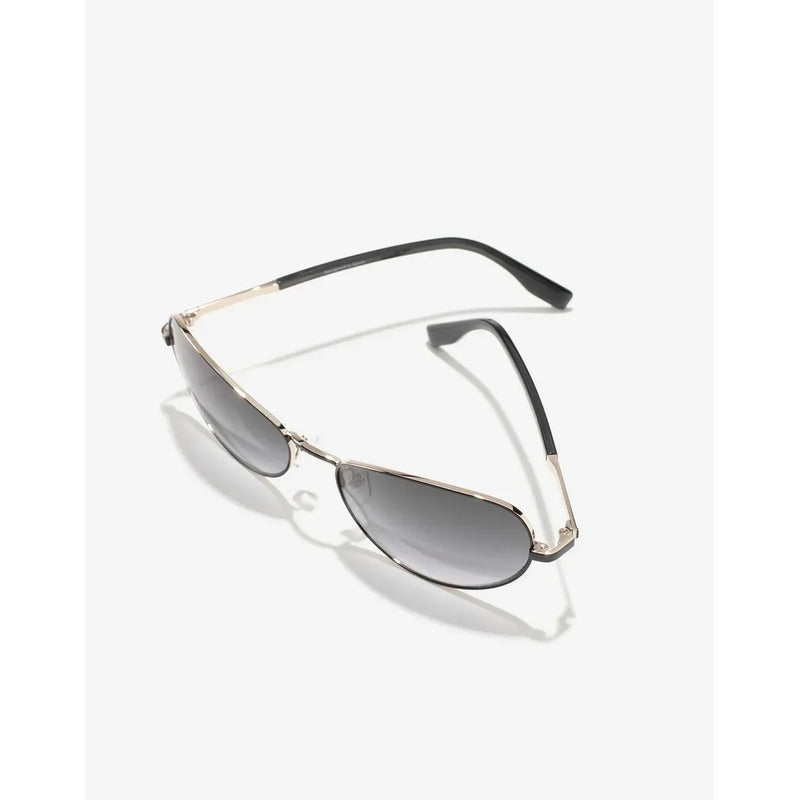 Lentes De Sol - Hawkers - Aurum Negro Dorado Gris Dorado/negro