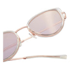 Lentes De Sol Hawkers Air Rose Gold Feline Feline Rosa Dorado