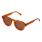 Anteojos De Sol Hawkers Warwick Uptown Diseño Mustard Brown Armazón Marrón Mostaza Transparente Y Lente Marrón