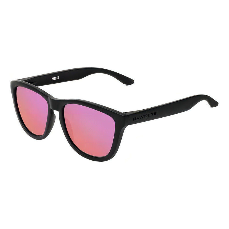 Lentes De Sol Hawkers One Black Nebula Polarizado Negro/rosado Polarized Black Nebula Fucsia Fucsia Negro Mate Negro Mate