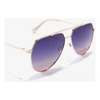 Gafas De Sol Polarizadas Hawkers Shadow Hombre Y Mujer Lente Azul Varilla Rosa Dorado Armazón Rosa Dorado Diseño Mirror