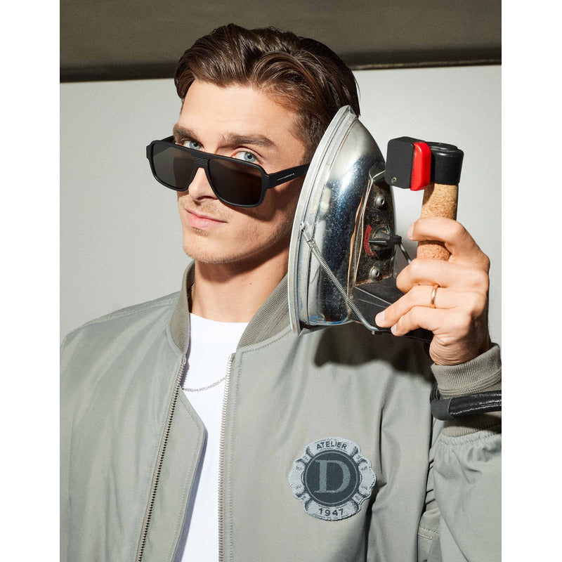 Lentes De Sol Hawkers Parlay Negro Gris Gris Oscuro