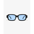 Lentes De Sol - Hawkers - Azure - Black Blueberry Estilo Retro Azul Claro Negro