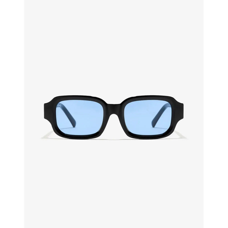 Lentes De Sol - Hawkers - Azure - Black Blueberry Estilo Retro Azul Claro Negro
