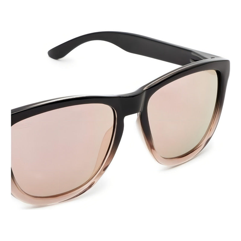Lentes De Sol Hawkers Fusion Rose Gold One Negro/dorado Rosa