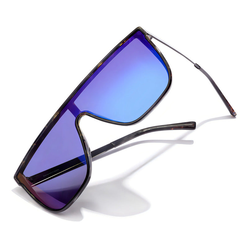 Lentes De Sol Hawkers Weed Carey Clear Blue Polarizado Azul Azul Polarizado Negro