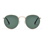 Lente De Sol Hawkers - Moma Midtown Unisex - Polarizadas Gold Green Verde Dorado