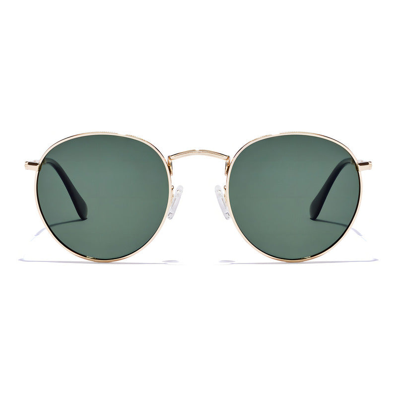 Lente De Sol Hawkers - Moma Midtown Unisex - Polarizadas Gold Green Verde Dorado