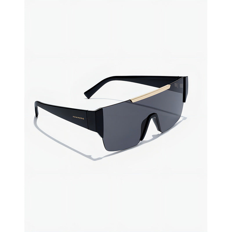 Lentes De Sol Hawkers - Paula Echevarría - Rubin - Negro Y Dorado Espejo