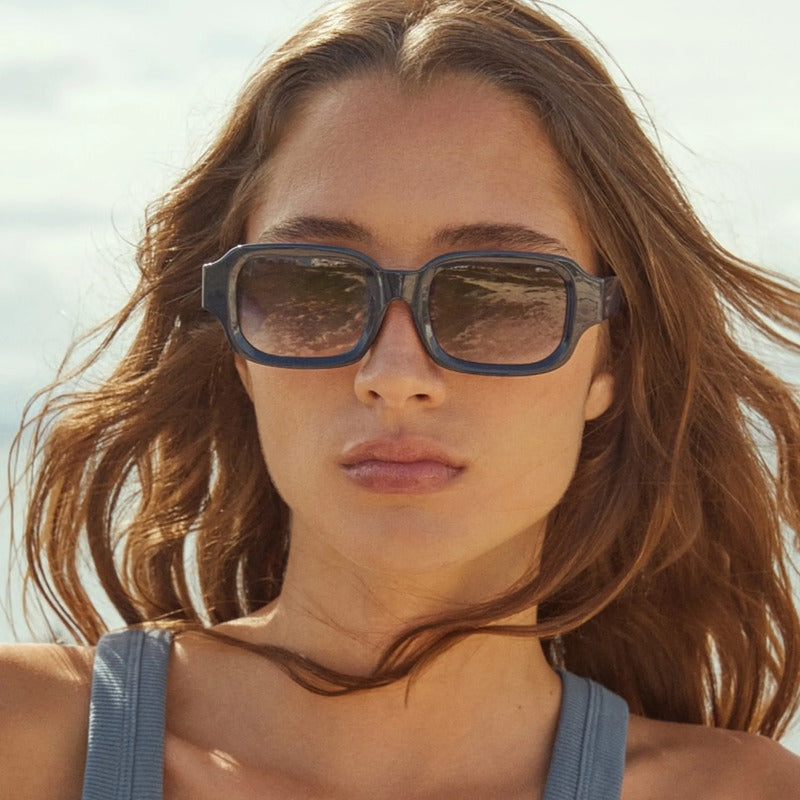 Lentes De Sol - Azure Midnight Blue Indigo