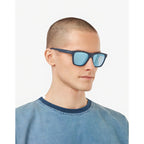 Lentes De Sol Hawkers One Ls Raw Navy Blue Chrome Polarizado Azul Azul/azul Polarizado