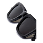 Gafas De Sol Hawkers One Uptown Hombre Y Mujer Lente Negro Varilla Negro Armazón Negro Diseño Mirror Espejo