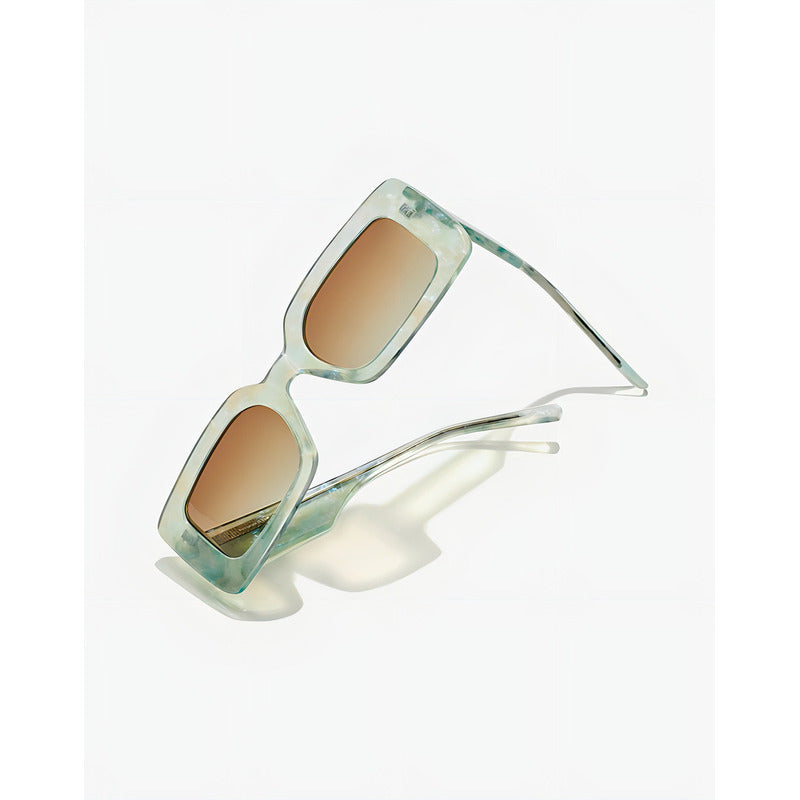 Lentes De Sol - Hawkers - Jam - Sea Shell Nature Verde Agua Marrón
