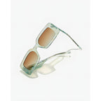 Lentes De Sol - Hawkers - Jam - Sea Shell Nature Verde Agua Marrón