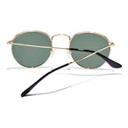 Lente De Sol Hawkers - Moma Midtown Unisex - Polarizadas Gold Green Verde Dorado