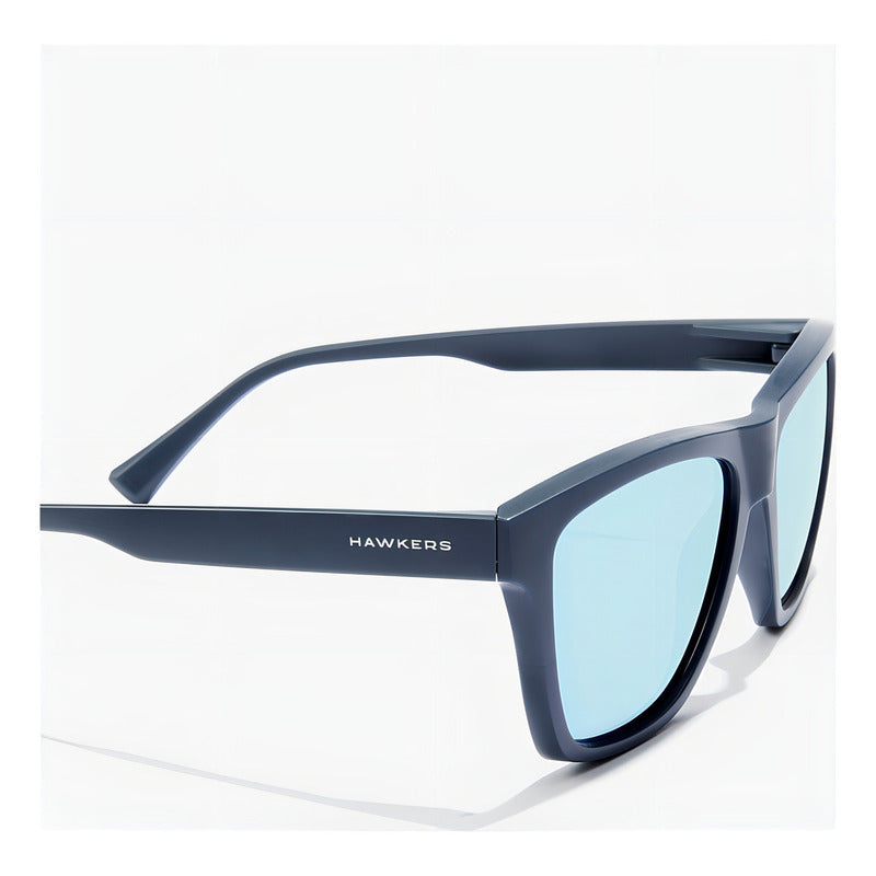 Lentes De Sol Hawkers One Ls Raw Navy Blue Chrome Polarizado Azul Azul/azul Polarizado