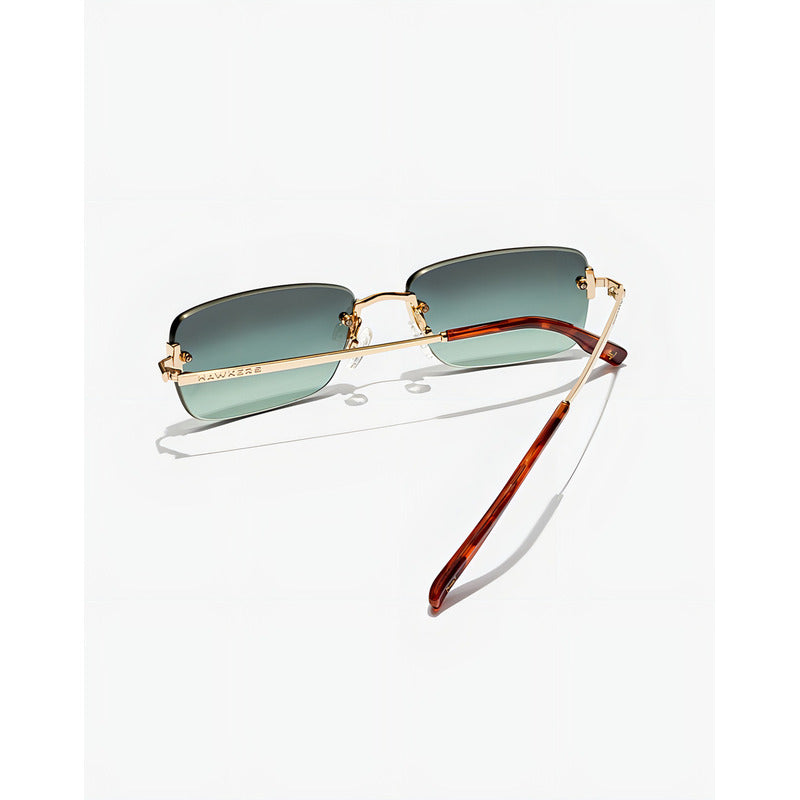 Lentes De Sol Hawkers - Paula Echevarría - Wind Green - Verde Y Dorado Verde/dorado