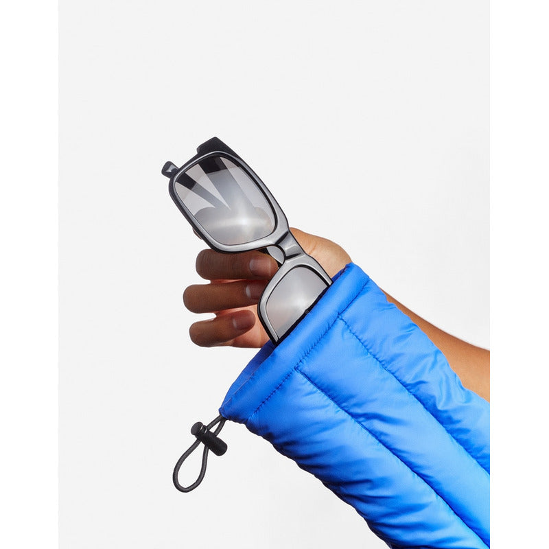 Hawkers - Funda De Nylon Acolchada Para Lentes De Sol - Azul/negro