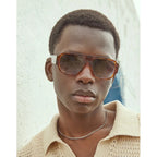 Lentes De Sol - Hawkers - Vietri - Havana Indigo Carey / Azul Azul Marrón/naranja