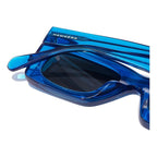 Lentes De Sol Hawkers Paula Echevarría Electric Blue Lauper Azul Eléctrico Negro