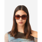 Lentes De Sol Hawkers Minimal Max Hombre Y Mujer Elige Color Lente Marrón Armazón Marrón