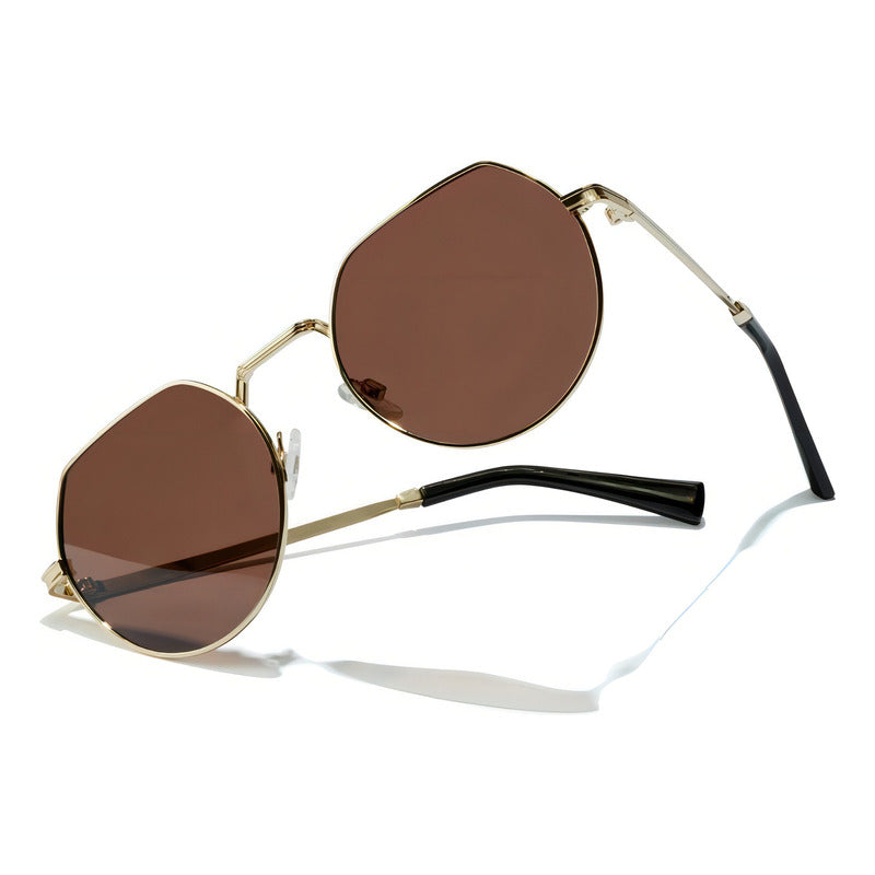 Lentes De Sol - Aura Polarizado Dorado Marrón