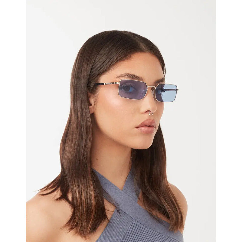 Lentes De Sol Hawkers - Sour Silver Blueberry Celeste Celeste