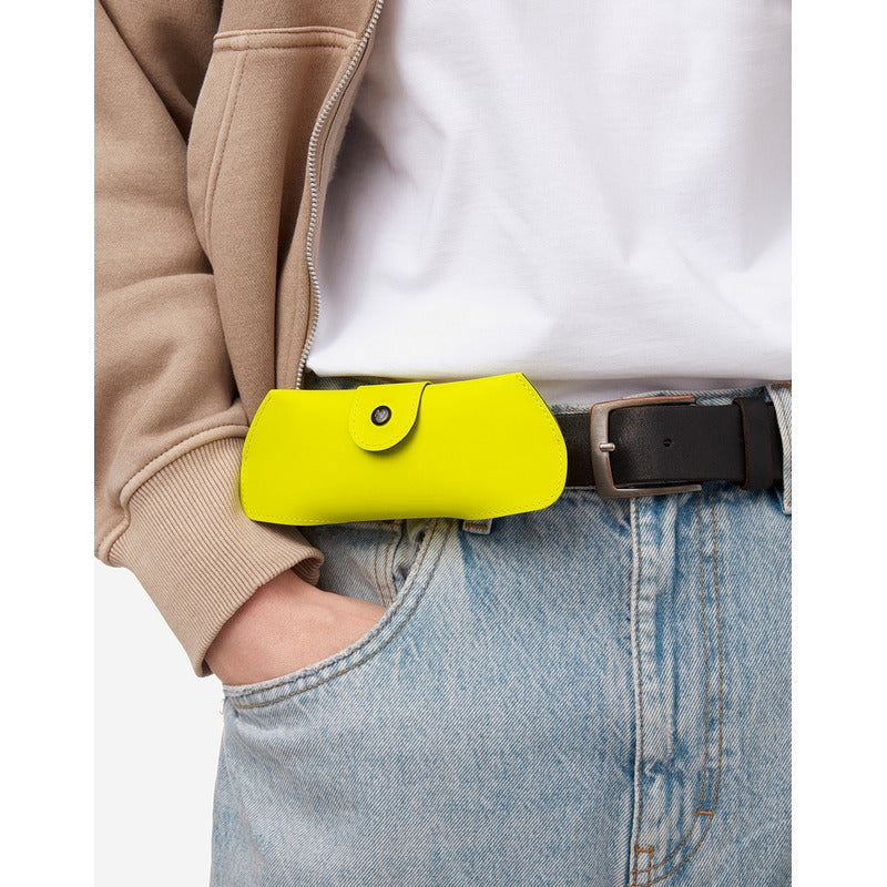 Estuche Lentes De Sol - Belt Soft Case Amarillo