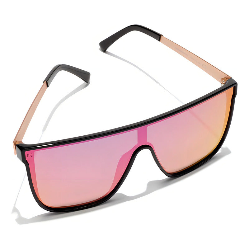 Lentes De Sol Hawkers - Paula Echevarría - Weed Nebula Dorado, Fuscia Y Naranja Rosa/azul Dorado