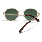 Lentes De Sol - Moma Polarizado Gold Green Carey