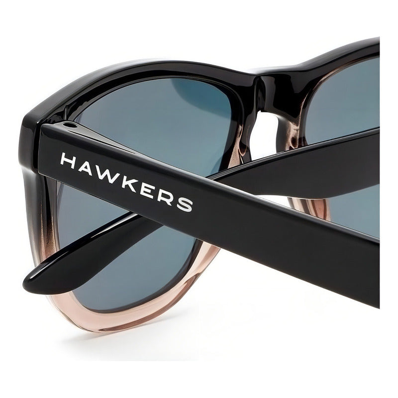 Lentes De Sol Hawkers Fusion Rose Gold One Negro/dorado Rosa