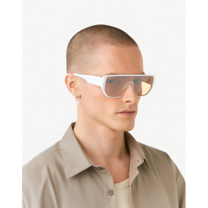 Lentes De Sol Hawkers Metro White Mustard Eco Blanco/amarillo