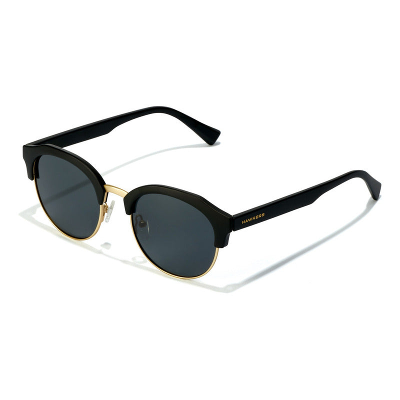 Lentes De Sol - Classic Rounded Polarizado Gold Dark