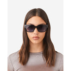 Lentes De Sol - Mate Black Blue Denim Eco
