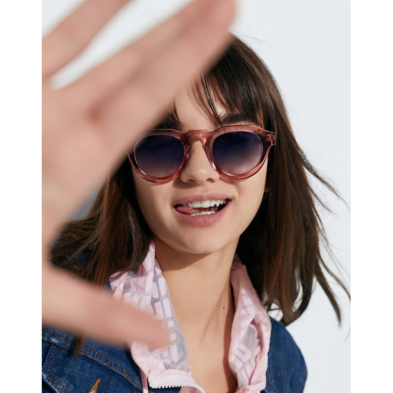 Lentes De Sol Hawkers Warwick Uptown Peach Sunrise Rosa/azul