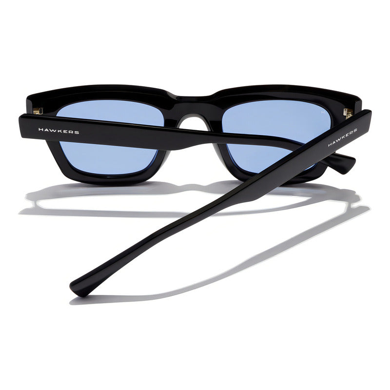 Hawkers Lentes De Sol One Uptown Hombre Y Mujer Lente Azul Claro Armazón Negro