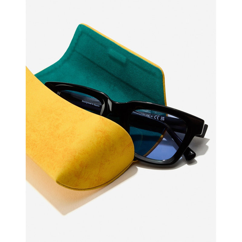 Estuche De Lentes Hawkers - Light Hard Case - Yellow Denim Amarillo