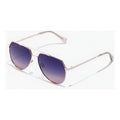 Gafas De Sol Polarizadas Hawkers Shadow Hombre Y Mujer Lente Azul Varilla Rosa Dorado Armazón Rosa Dorado Diseño Mirror