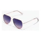 Gafas De Sol Polarizadas Hawkers Shadow Hombre Y Mujer Lente Azul Varilla Rosa Dorado Armazón Rosa Dorado Diseño Mirror