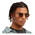 Lentes De Sol Hawkers Moma Polarized Gold Havana Dorado Océano Marrón Oscuro Dorado Mate/habana