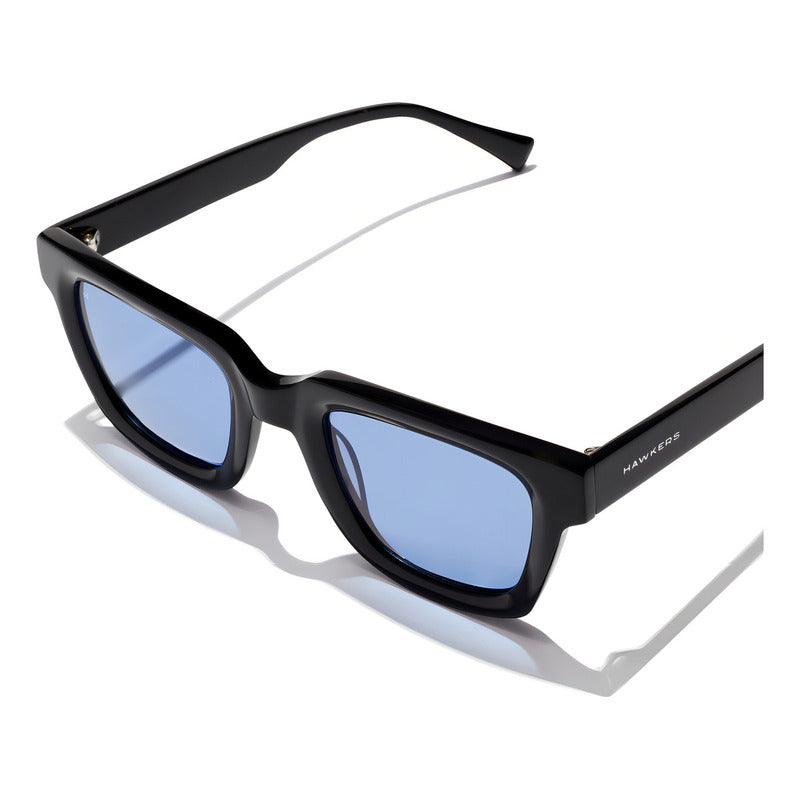 Hawkers Lentes De Sol One Uptown Hombre Y Mujer Lente Azul Claro Armazón Negro