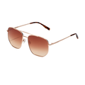 Lentes De Sol - Manuel Turizo - Cad Marrón gold Mirror Carey